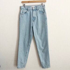 Zara Light Wash High Rise Jean